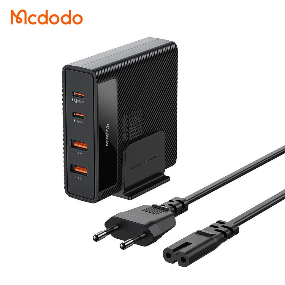 Mcdodo 100W Charger USB C 4-IN-1 2C2A 100W PD Charger Fast Charging Station With AC Cable 1.5Meter C Type 5A Charging Cable. - Mcdodo Online