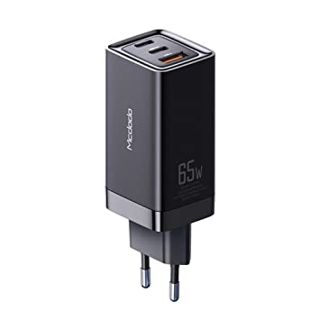Mcdodo High Power USB C Type C 65w Wall Charger Black