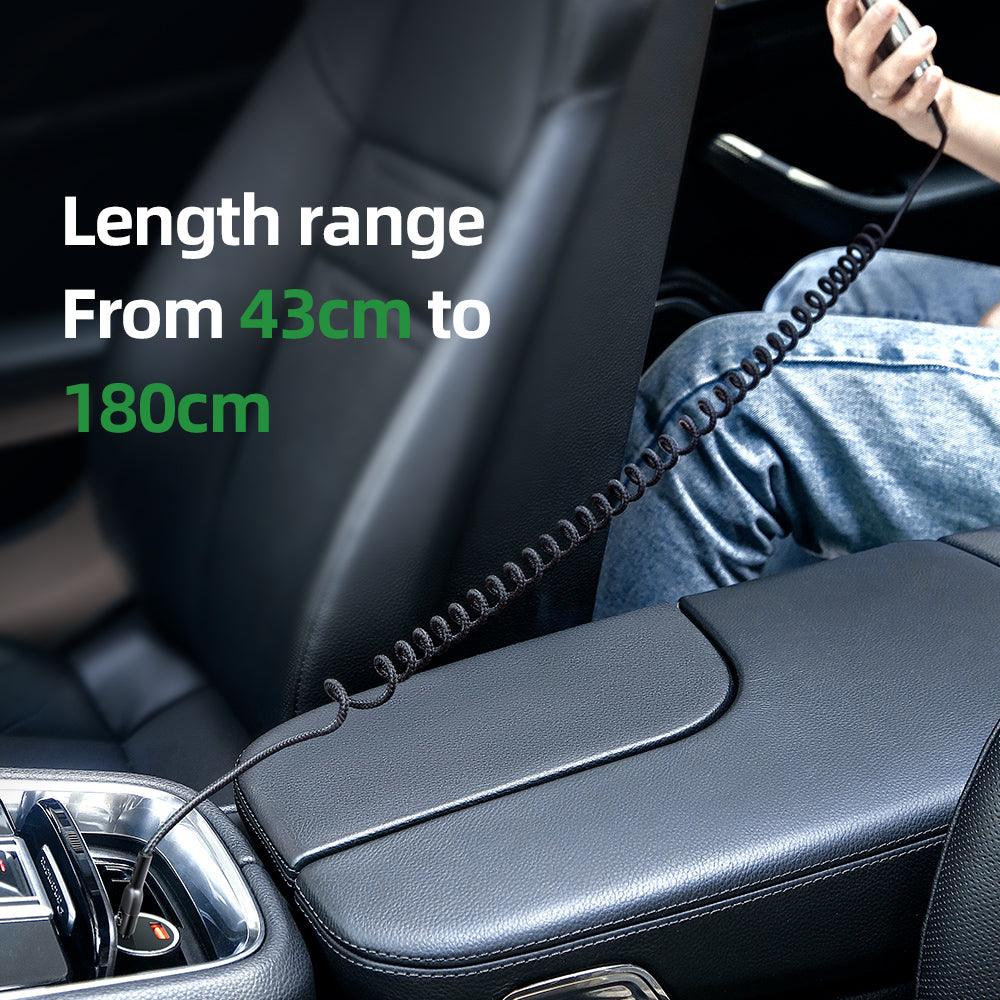 Mcdodo LED PD 3A 60W USB C To USB C Coil Spring Cable. - Mcdodo Online