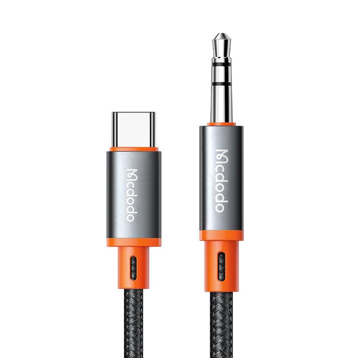 Mcdodo USB Type C to 3.5mm AUX Jack Coil Cable Castle Series 1.8m - Mcdodo Online