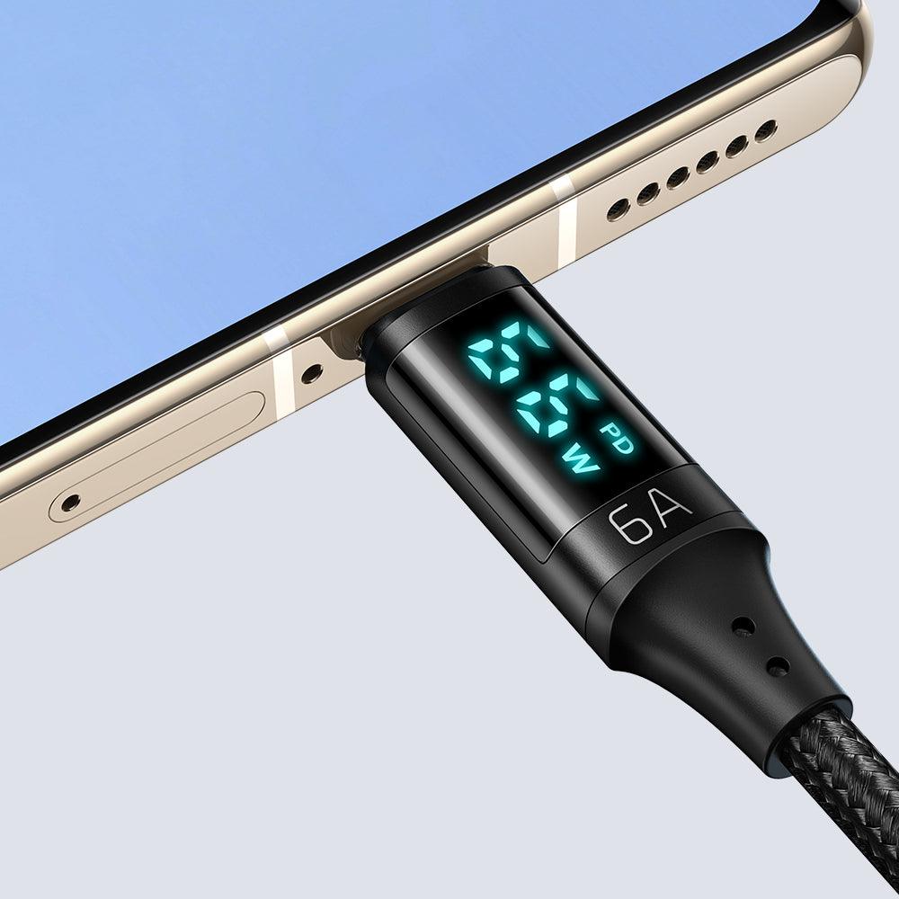 Mcdodo Digital HD Type-c 66W 6A Data Cable 1.2m - Mcdodo Online