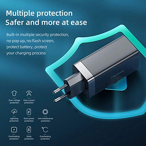 Mcdodo High Power USB C Type C 65w Wall Charger Black