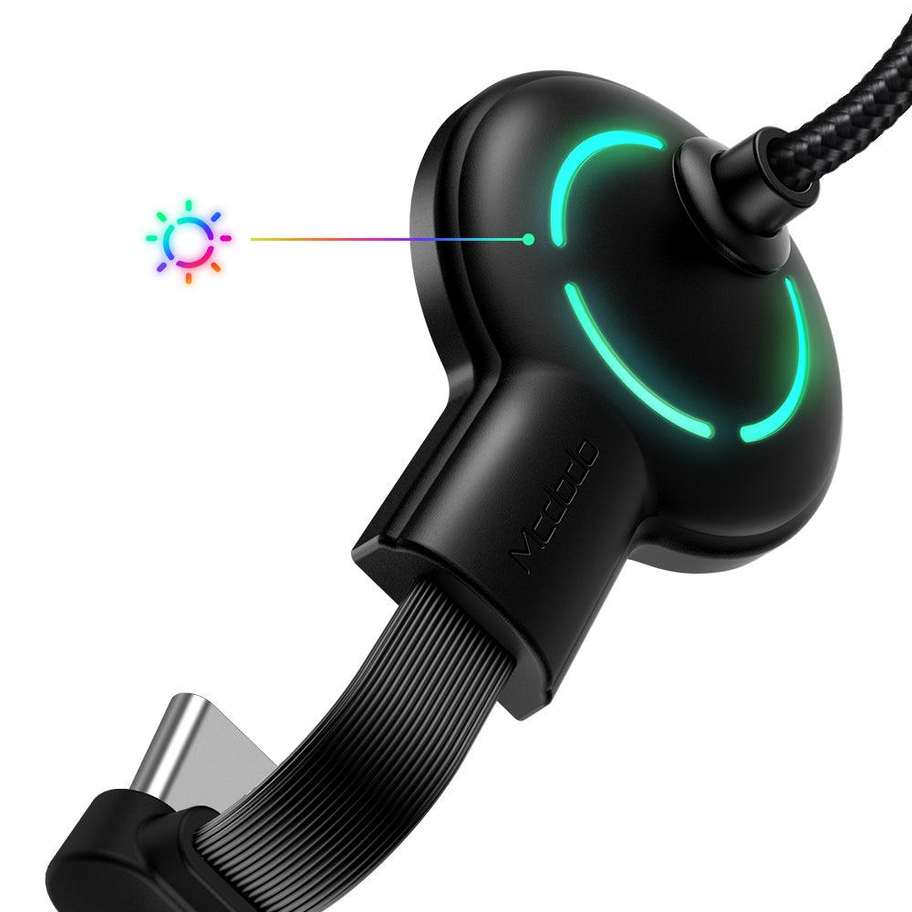 Mcdodo 180 Degree Colourful LED Gaming USB-C Cable 1.8m - Mcdodo Online