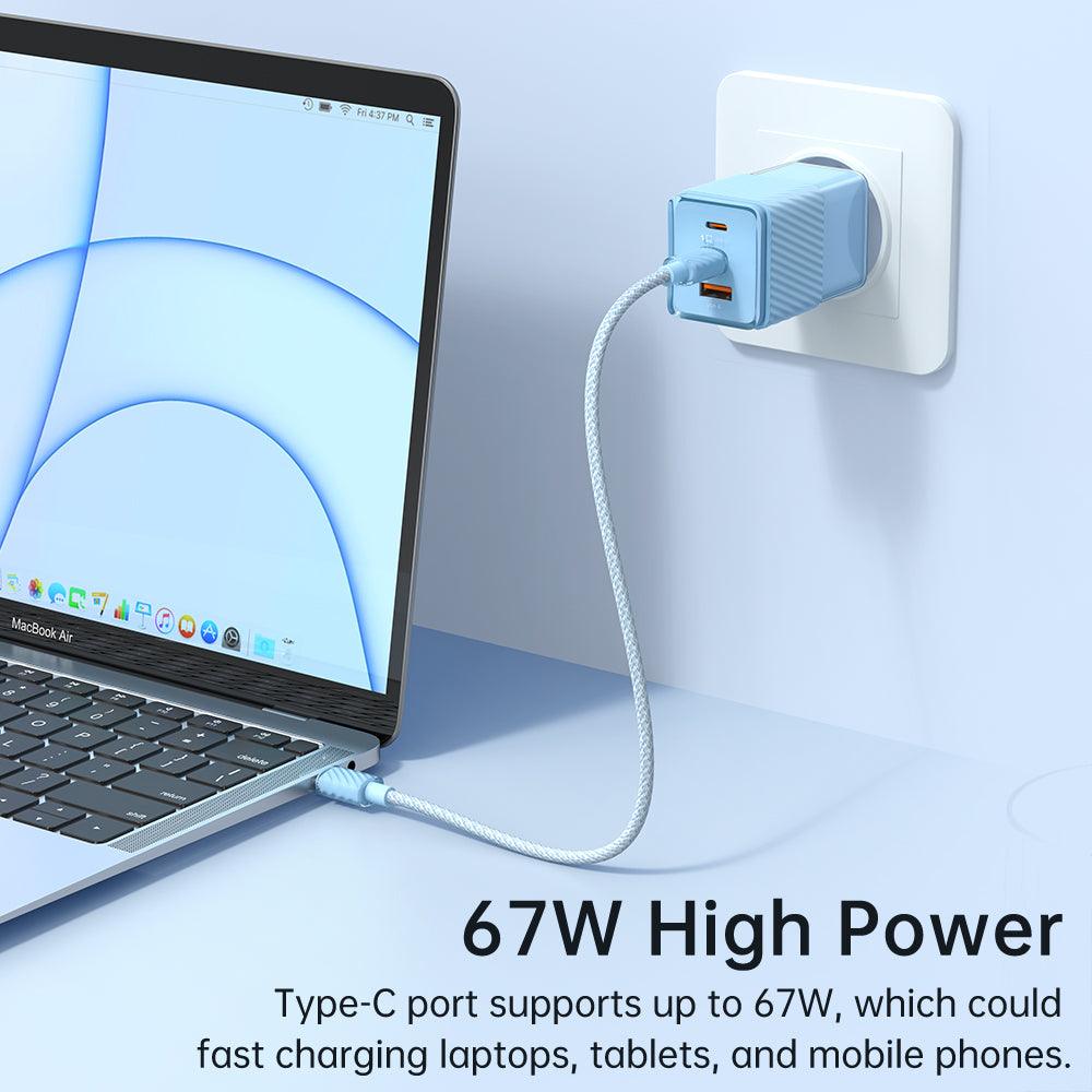 Mcdodo 67W GaN Charger | Fast Charging for Laptops and Smart Devices | Compact and Safe Charger. - Mcdodo Online