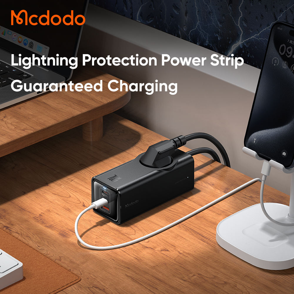 Maximize Your Charging Efficiency with Mcdodo: The Ultimate Multi-Function Gan 4in1 70W Smart Plug-in.