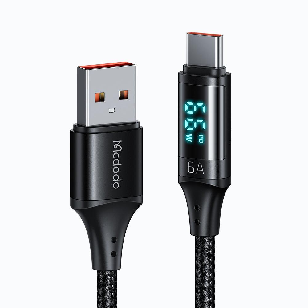 Mcdodo Digital HD Type-c 66W 6A Data Cable 1.2m - Mcdodo Online