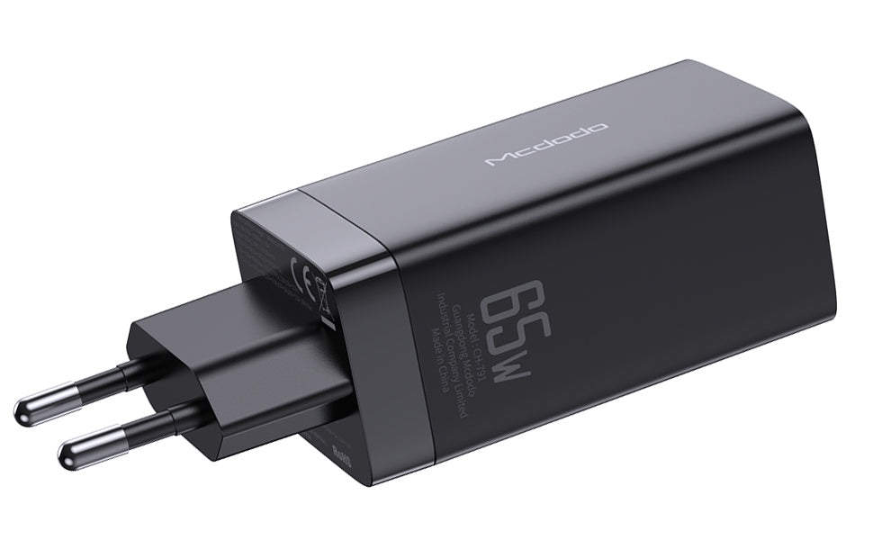 Mcdodo High Power USB C Type C 65w Wall Charger Black