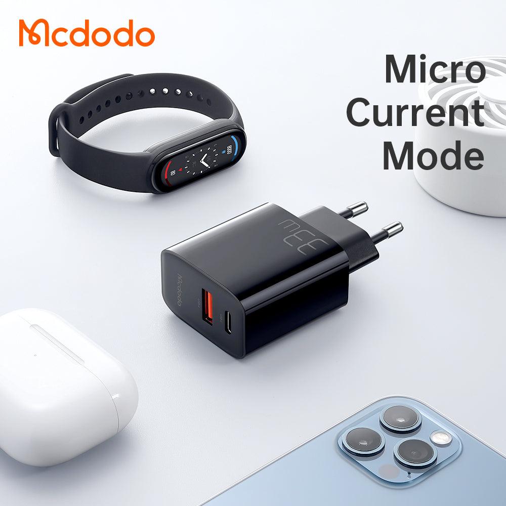 Mcdodo 33W Charger USB A+USB C Port Full Compatible Fast Charger With Cable Set. - Mcdodo Online