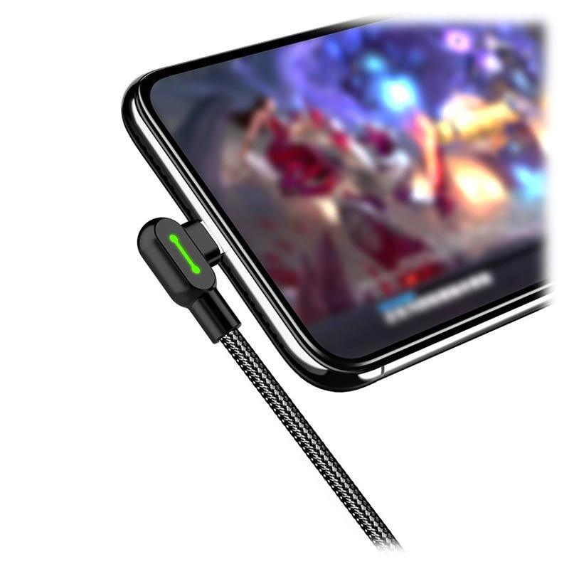 Mcdodo 90 Degree Led Lightning Gaming Cable. - Mcdodo Online