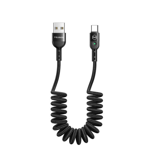 Mcdodo Spring Fexible Coil Cable For USB-C Type. - Mcdodo Online
